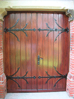 Kirchentür in Butjadingen / Waddens